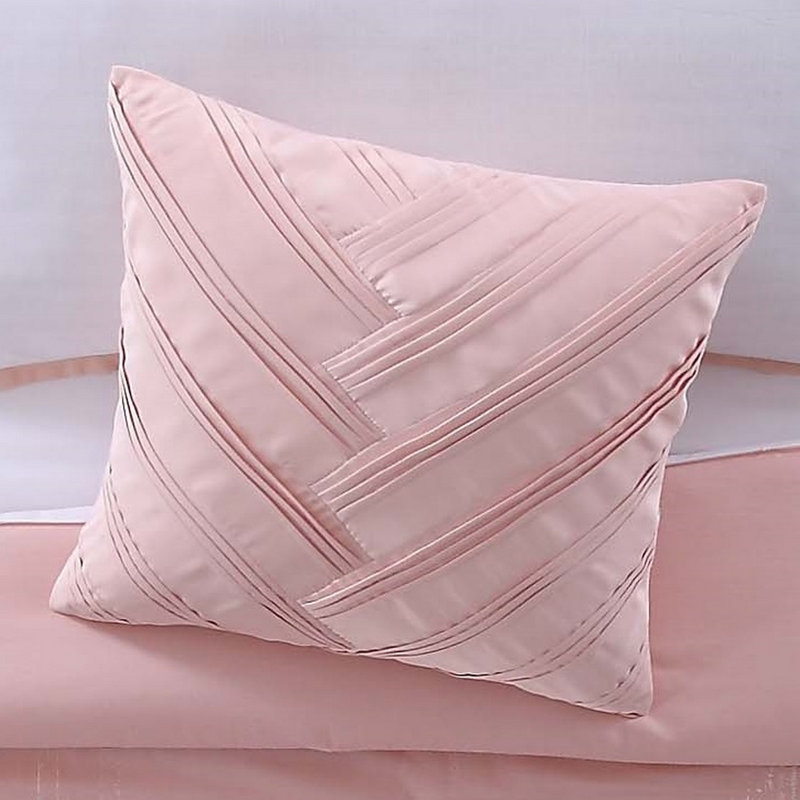 Vince Camuto Lyon Blush Decorative Cotton Throw Pillow & Reviews Wayfair
